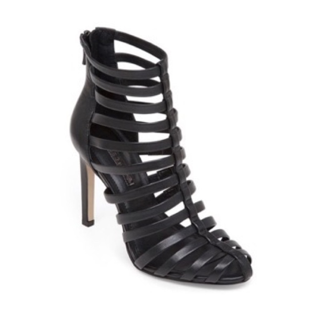 BCBGeneration Conga High-Heel Cage Bootie